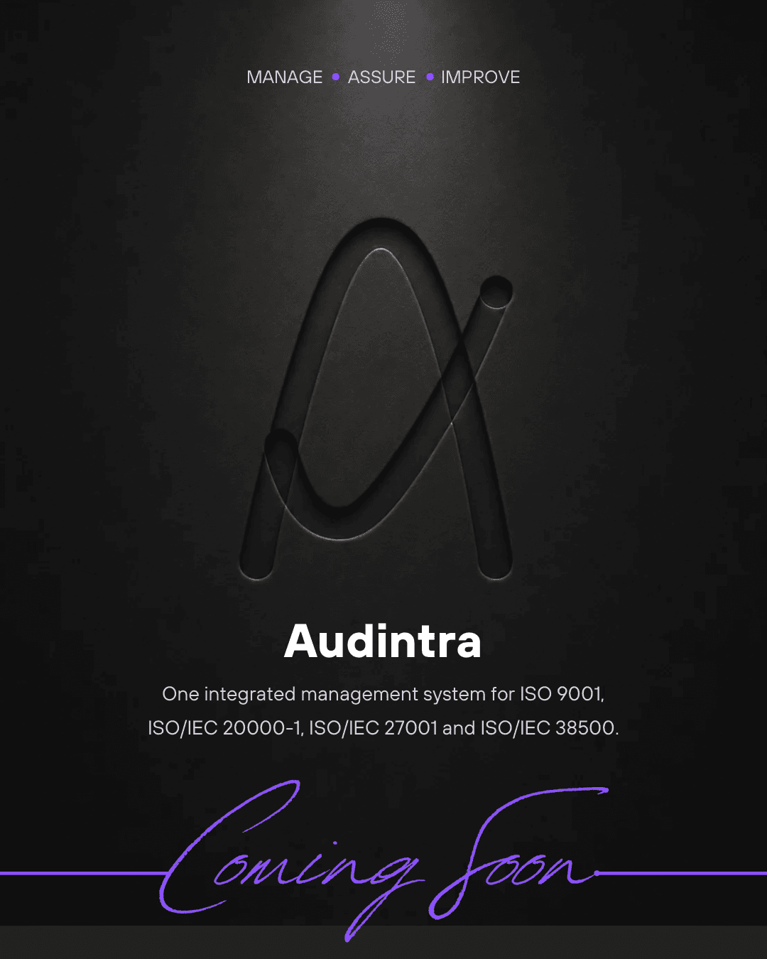 Audintra integrated management system poster