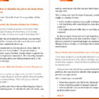Inside page of "Find It" by Layan Faraj explaining how to identify the job to be done from a problem.