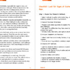 Inside page of "Find It" by Layan Faraj with a checklist on how to look for signs of customer pain.