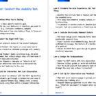Inside page of "Design It" by Layan Faraj with a checklist for conducting usability tests and building effective MVPs.
